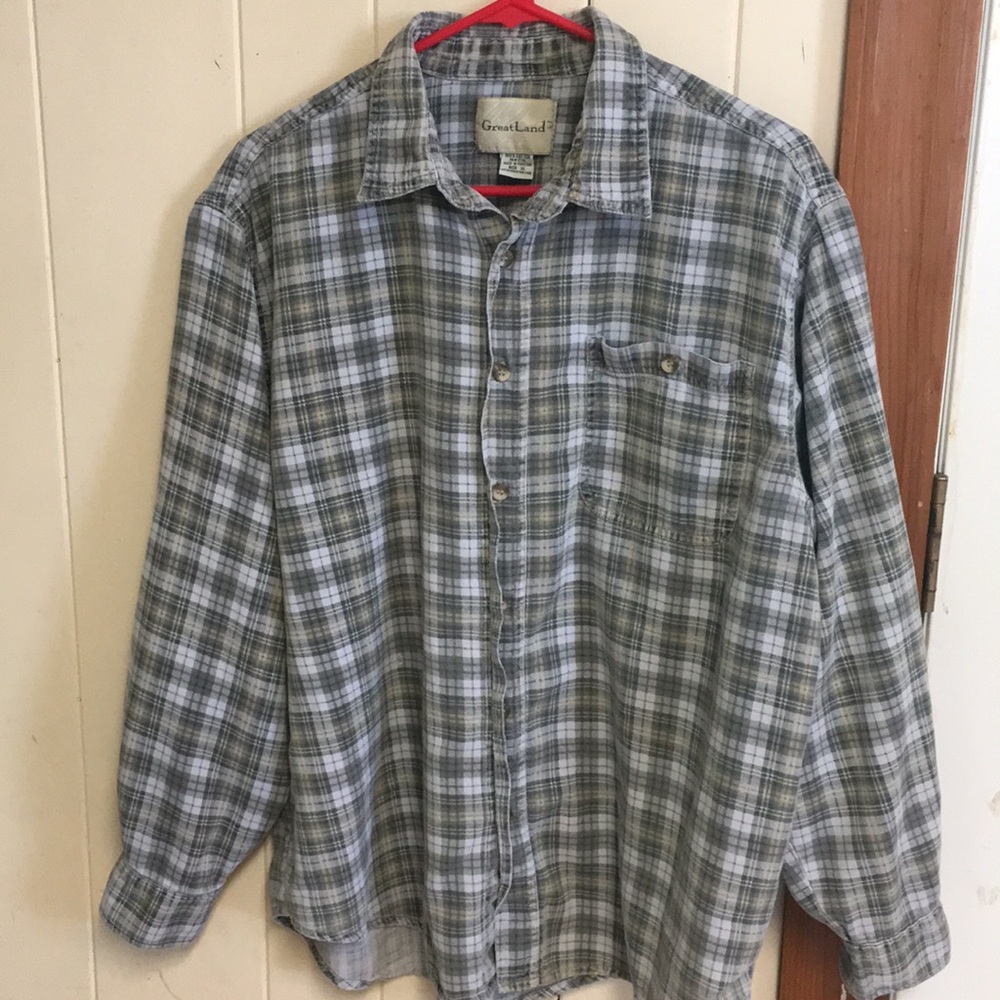 XL Great Land button down w/ left breast pocket